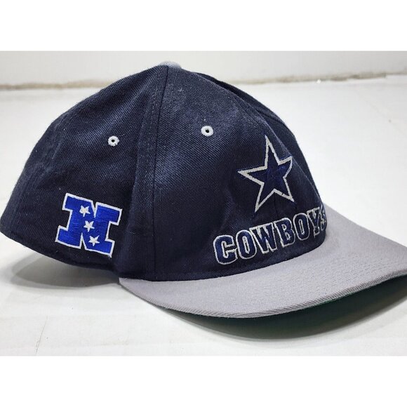 Vintage Starter Dallas Cowboys The Natural 100% Wool Fitted Hat Cap Size 7 1/8 - Picture 6 of 10